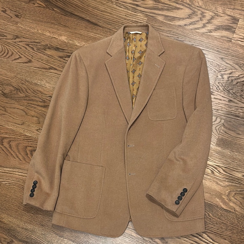 Billy Reid Tan Camel Sport Coat